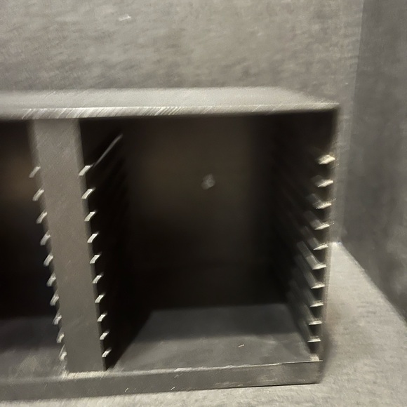 Laserline 36 CD Compact Disc Black  Storage Tower wall mountable Laser Line - Picture 4 of 5